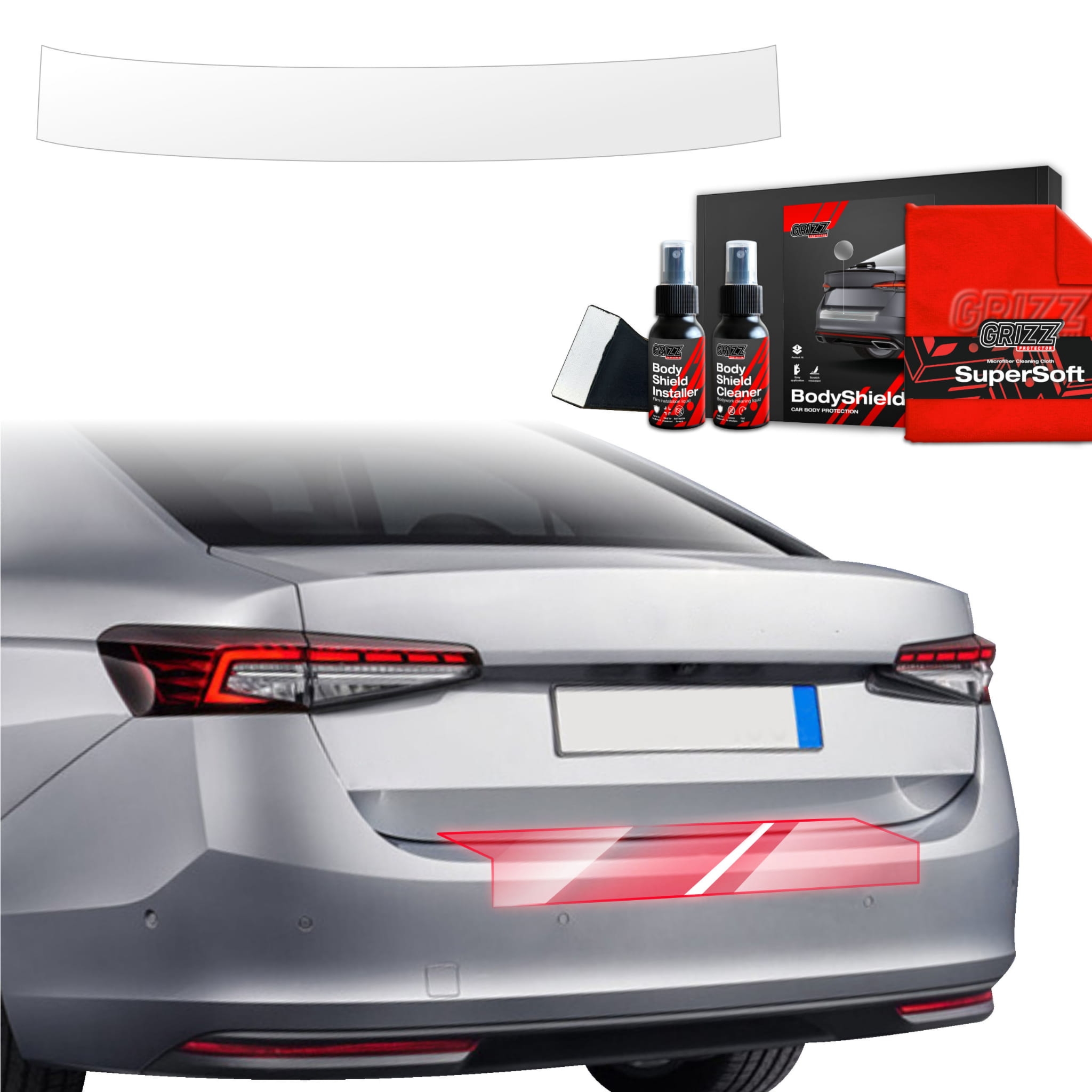 Folia ochronna Grizz Protector na próg bagażnika do Skoda Superb 4 Liftback (2024-2026)