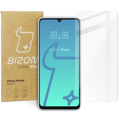 Image of Szkło hartowane Bizon Glass Clear 2 do Galaxy A34 5G
