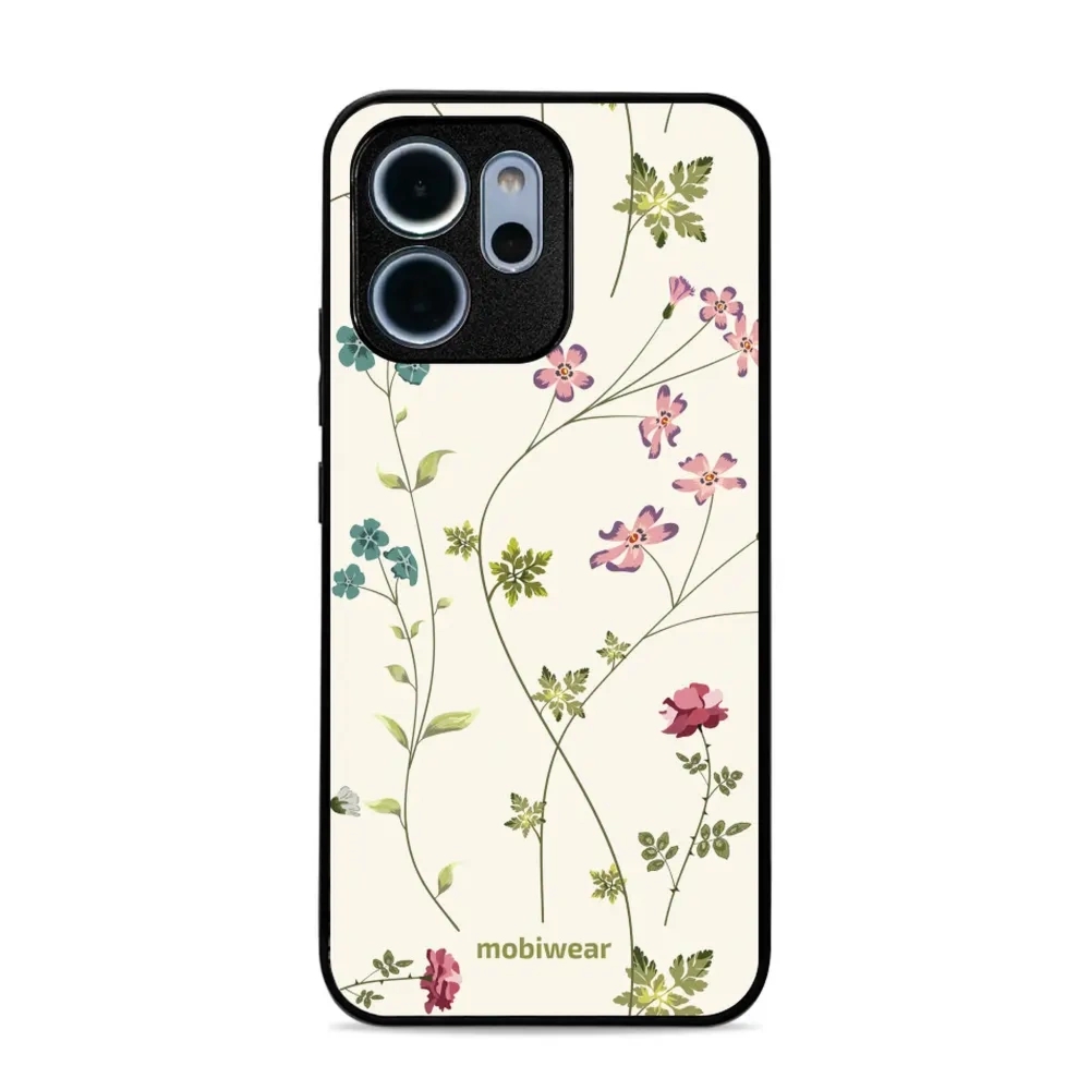 Etui ochronne do Oppo Reno 14 FS, Mobiwear Glossy Case, sielski kwiat