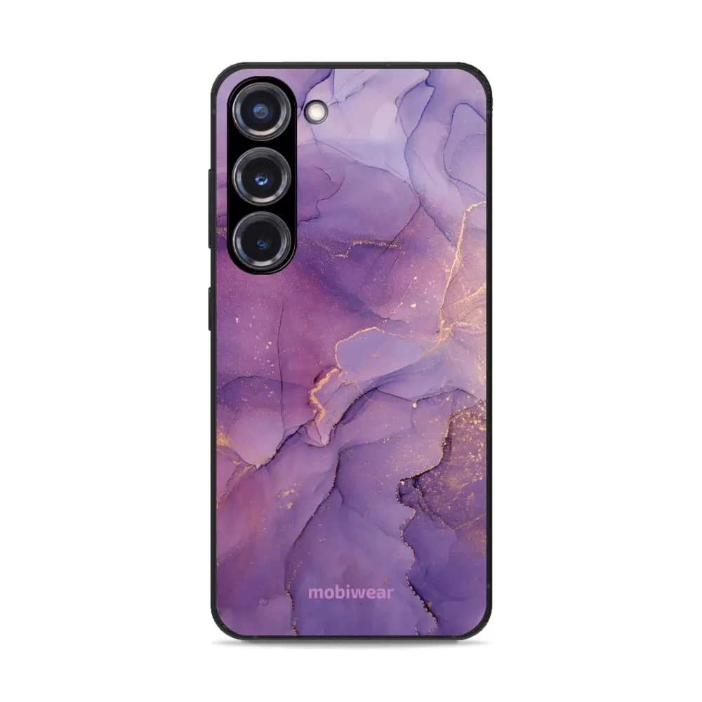 Etui ochronne do Galaxy S23 Plus, Mobiwear Glossy Case, fioletowe