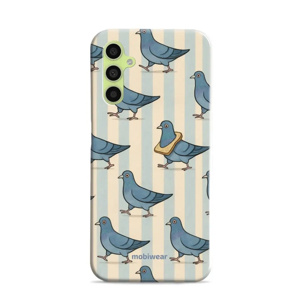 Etui ochronne do Galaxy A34 5G, Mobiwear Elite Pro, błękitne gołębie