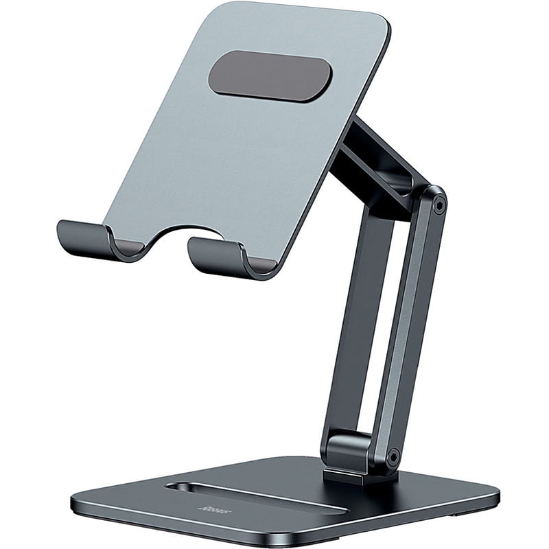 Image of Podstawka, stojak Baseus Desktop Biaxial Foldable do smartfonów i tabletów, szara