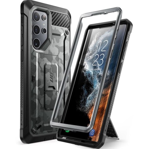 Image of Etui pancerne Supcase UB Pro noSP do Galaxy S22 Ultra 5G, szare moro