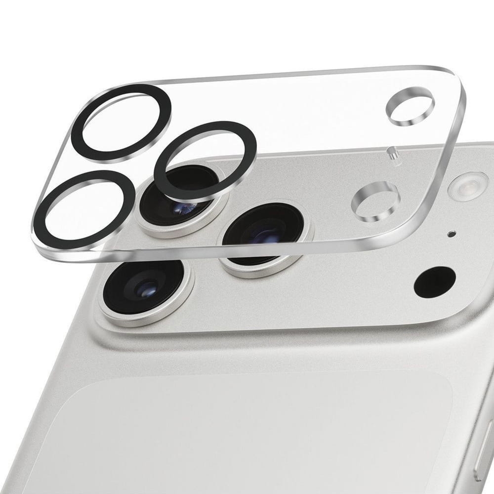OUTLET: Szkło hartowane na aparat PanzerGlass PicturePerfect Camera Lens Protector dla iPhone 17 Pro Max, przezroczysto-czarne