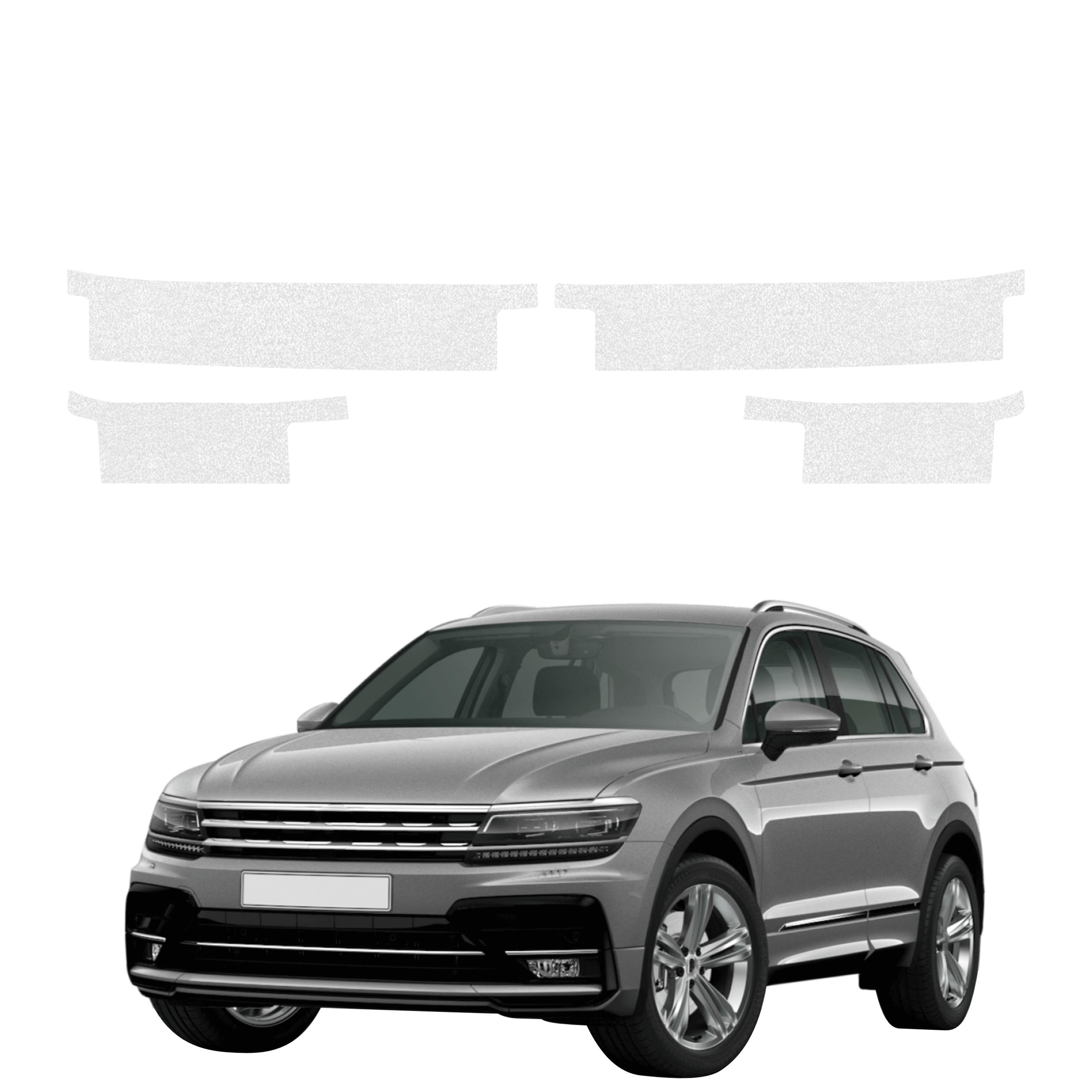 4w1 Bezbarwna powłoka techniczna Grizz Protector na progi Volkswagen Tiguan 2 (2016-2020)