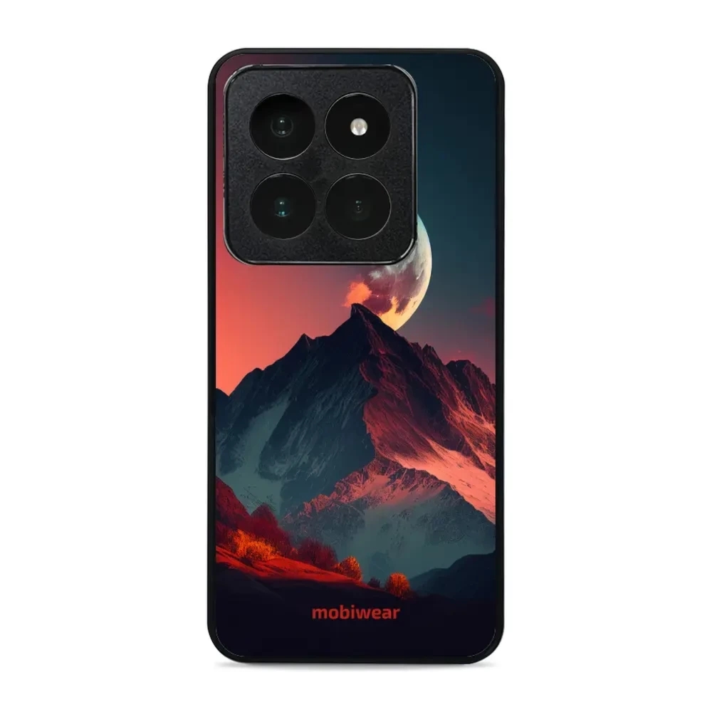 Etui ochronne do Xiaomi 14 Pro, Mobiwear Glossy Case, górski zmierzch