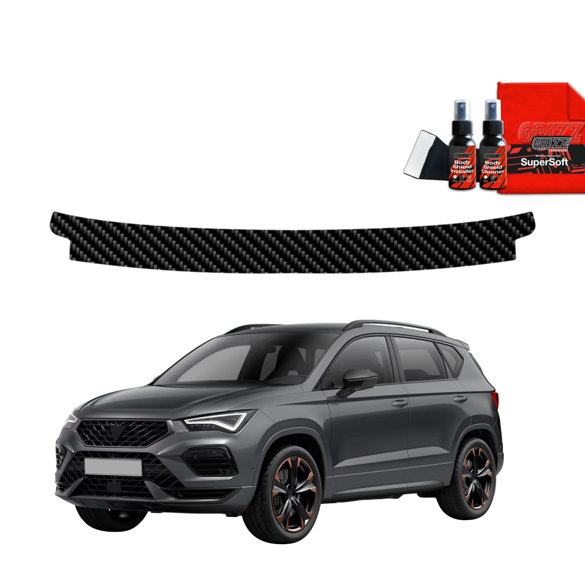 Folia karbonowa Grizz Protector na próg bagażnika do Cupra Ateca (2020-2026)