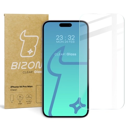 Image of Szkło hartowane Bizon Glass Clear do iPhone 14 Pro Max