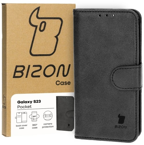 Image of Etui Bizon Case Pocket do Samsung Galaxy S23, czarne