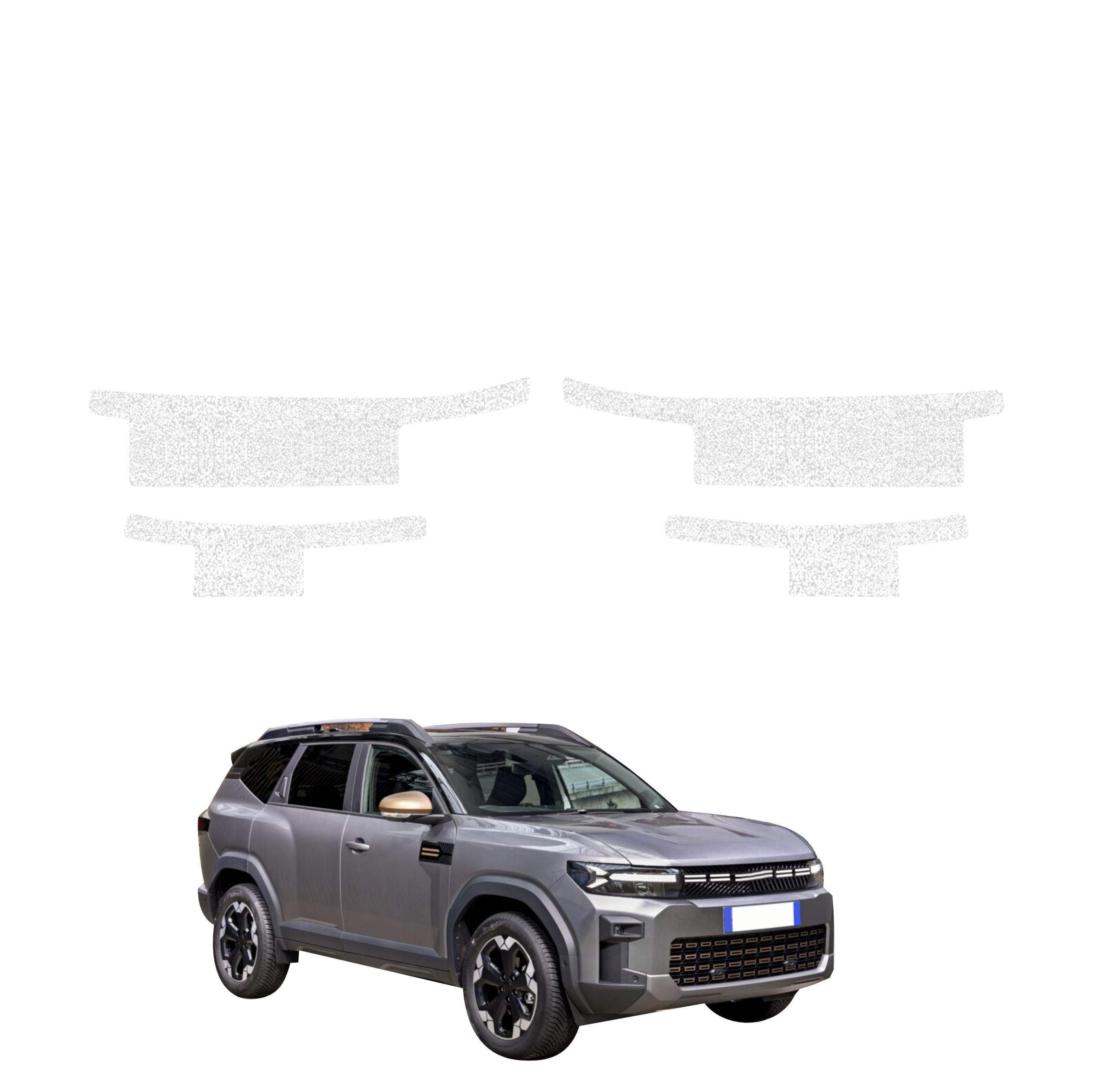 4w1 Biała powłoka techniczna Grizz Protector na progi Dacia Bigster (2025-2026)