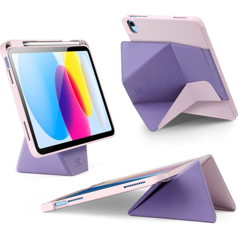 Etui z klapką Dux Ducis Vers do iPad 11 / 10 gen. 2025 / 2022, różowe