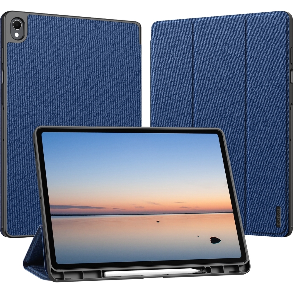 Etui z klapką Dux Ducis Domo do Galaxy Tab S12 Plus, niebieskie