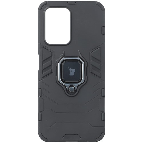 Image of Etui Bizon Case Armor Ring do Realme C33, czarne