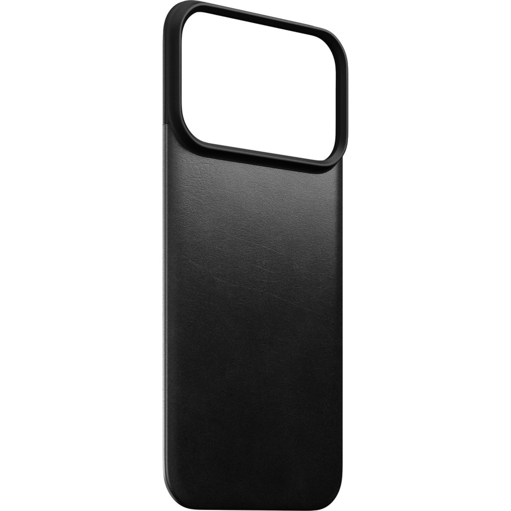 Skórzane etui Nomad Magnetic Leather Back Horween Series do MagSafe do iPhone 18 Pro / 17 Pro, czarne