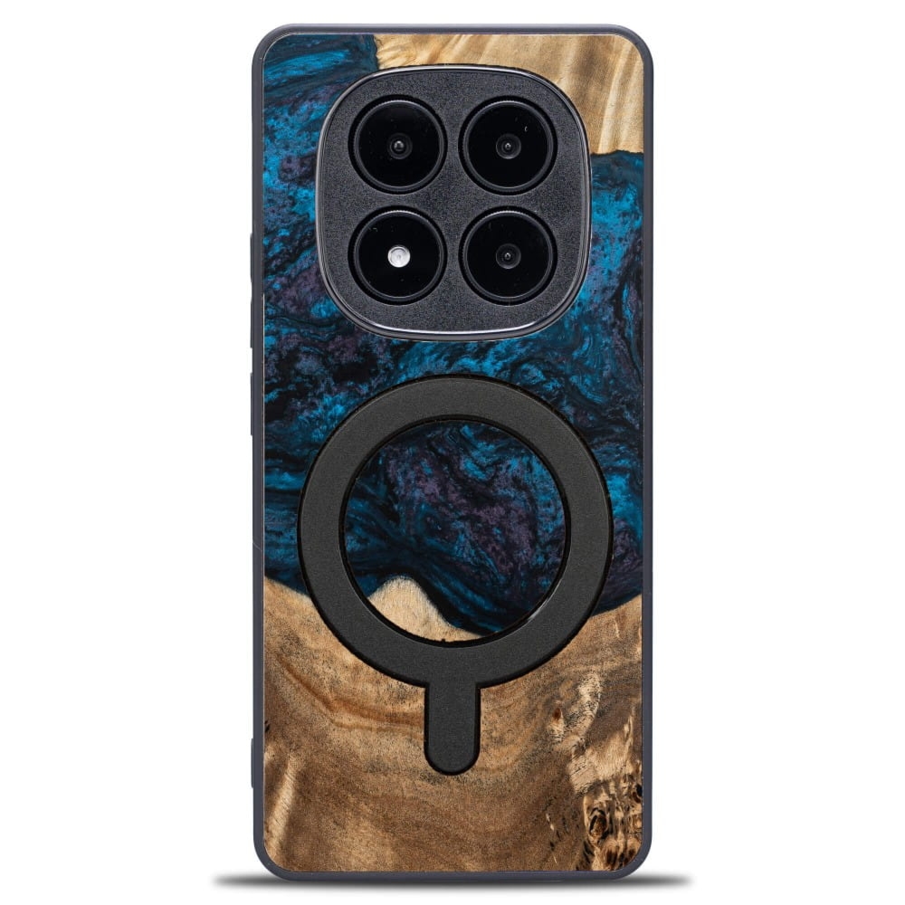 Drewniane etui do Xiaomi Redmi Note 14 Pro 5G / Xiaomi Poco X7, Bewood Unique Planets Neptun do MagSafe