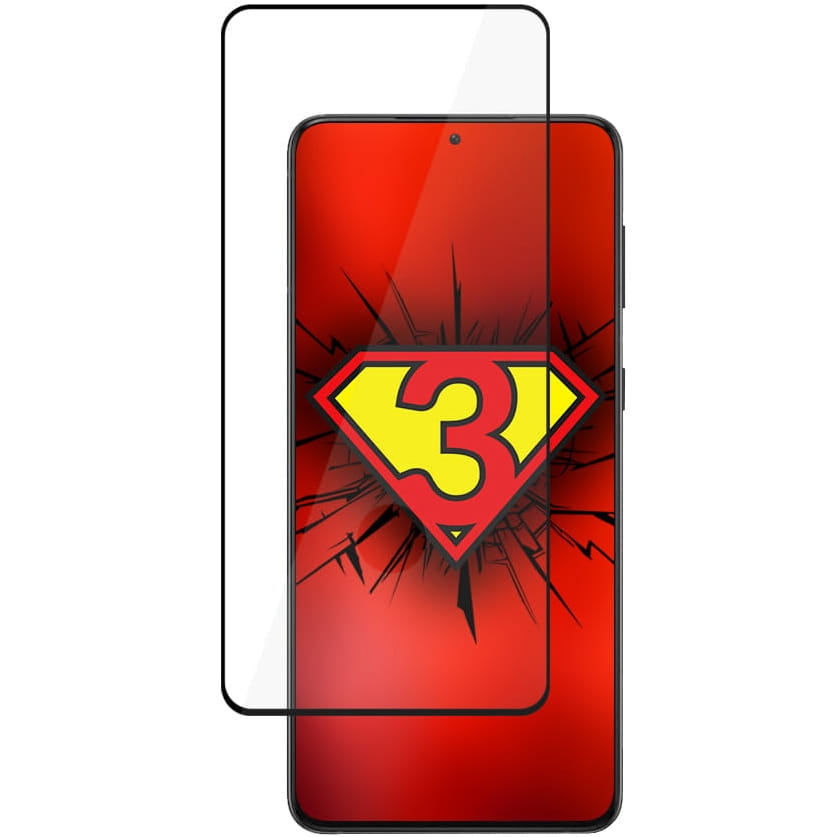 Image of Szkło ochronne kompozytowe 3mk NeoGlass Galaxy S21 5G, czarne