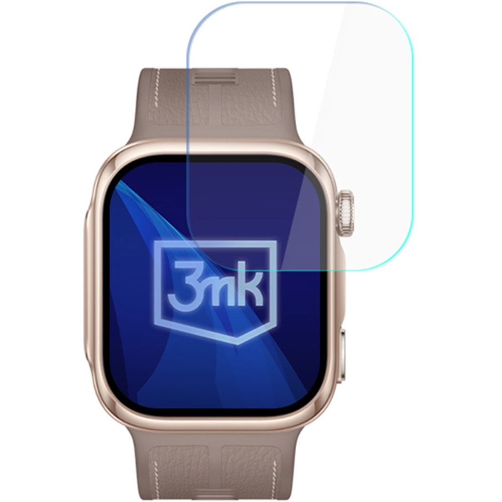 Szkło hybrydowe 3mk Watch Protection do Huawei Watch D3, 3 sztuki