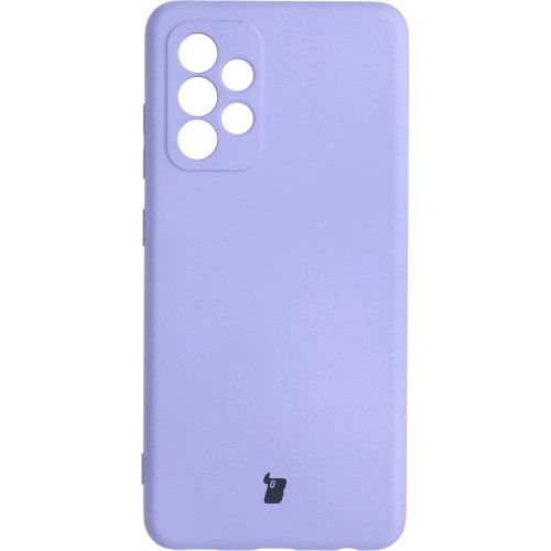 Image of Etui Bizon Case Silicone do Galaxy A52s 5G, A52 5G, A52 4G, jasnofioletowe