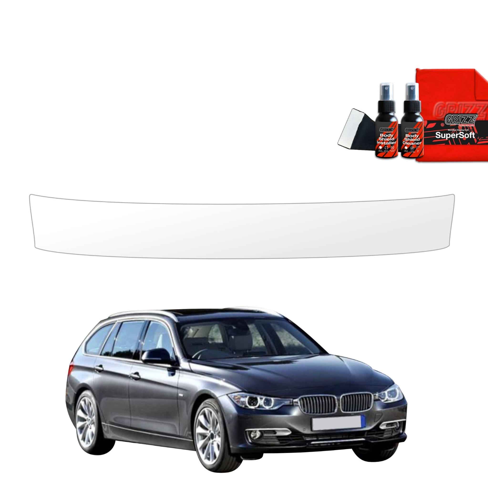 Folia ochronna na próg bagażnika Grizz Protector do BMW 3 F31 Kombi Pre-LCI (2011-2015)