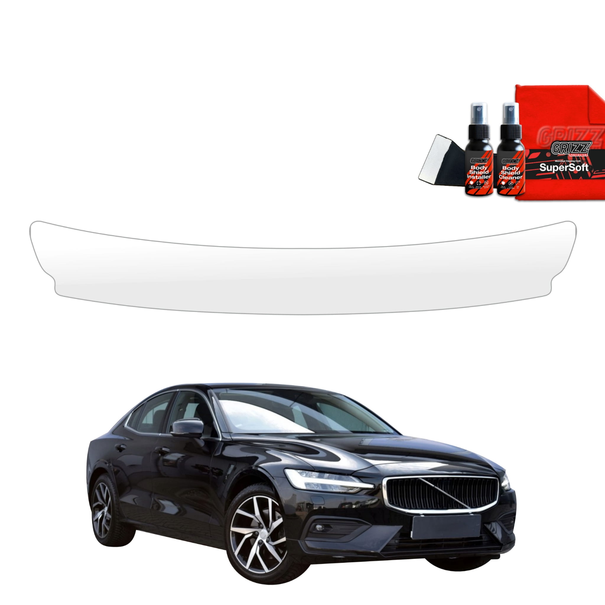 Folia ochronna na próg bagażnika Grizz Protector do Volvo S60 3 Sedan 4D (2019-2024)