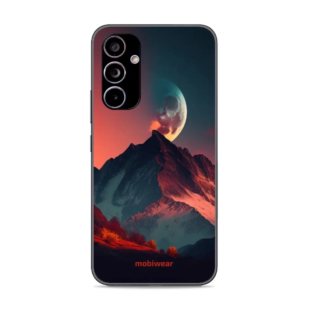 Etui ochronne do Galaxy A54 5G, Mobiwear Glossy Case, górski zmierzch