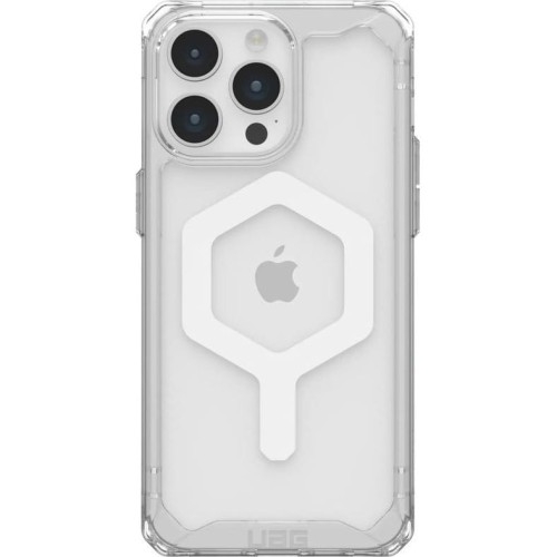Image of Etui Urban Armor Gear Plyo MagSafe do iPhone 15 Pro Max, przezroczysto-białe
