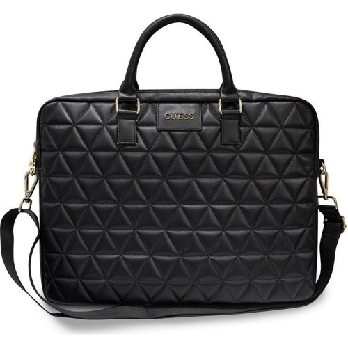 Image of Torba na laptopa Guess Quilted Bag Laptopy do 15'', czarna