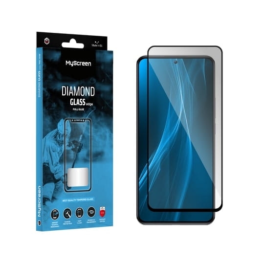 Image of OUTLET: Szkło MyScreen Diamond Glass Edge Full Glue Mi 10 Lite, czarna ramka