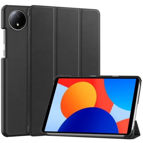 Image of Etui z klapką Bizon Case Tab Croc do Xiaomi Redmi Pad SE 8.7, czarne