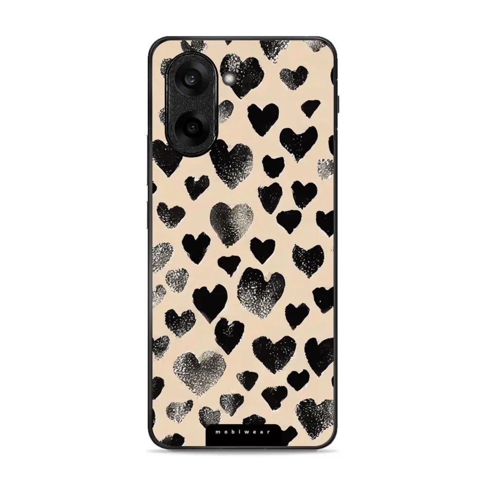 Etui ochronne do OnePlus Nord CE5 5G, Mobiwear Glossy Case, beżowa miłość