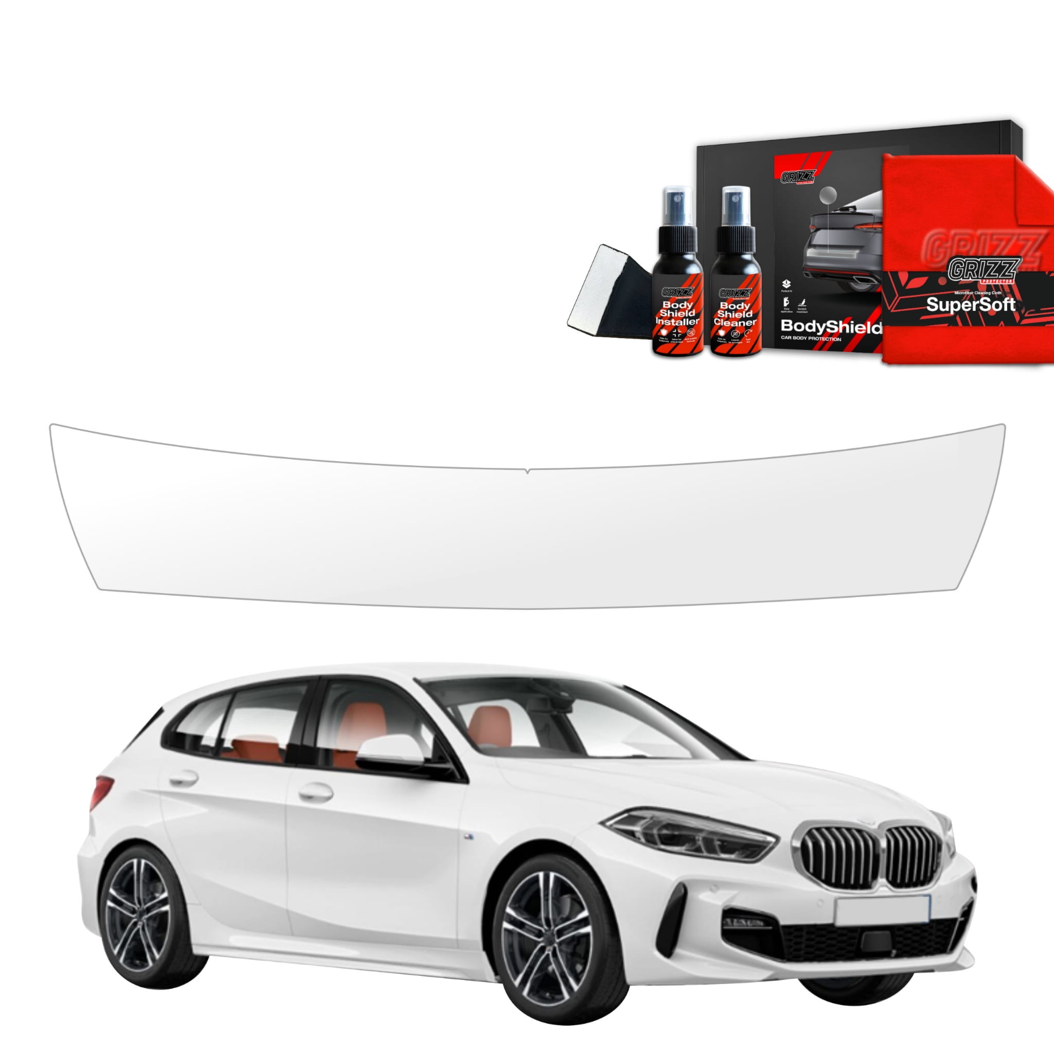 Folia ochronna Grizz Protector na próg bagażnika do BMW 1 118i (2020-2026)