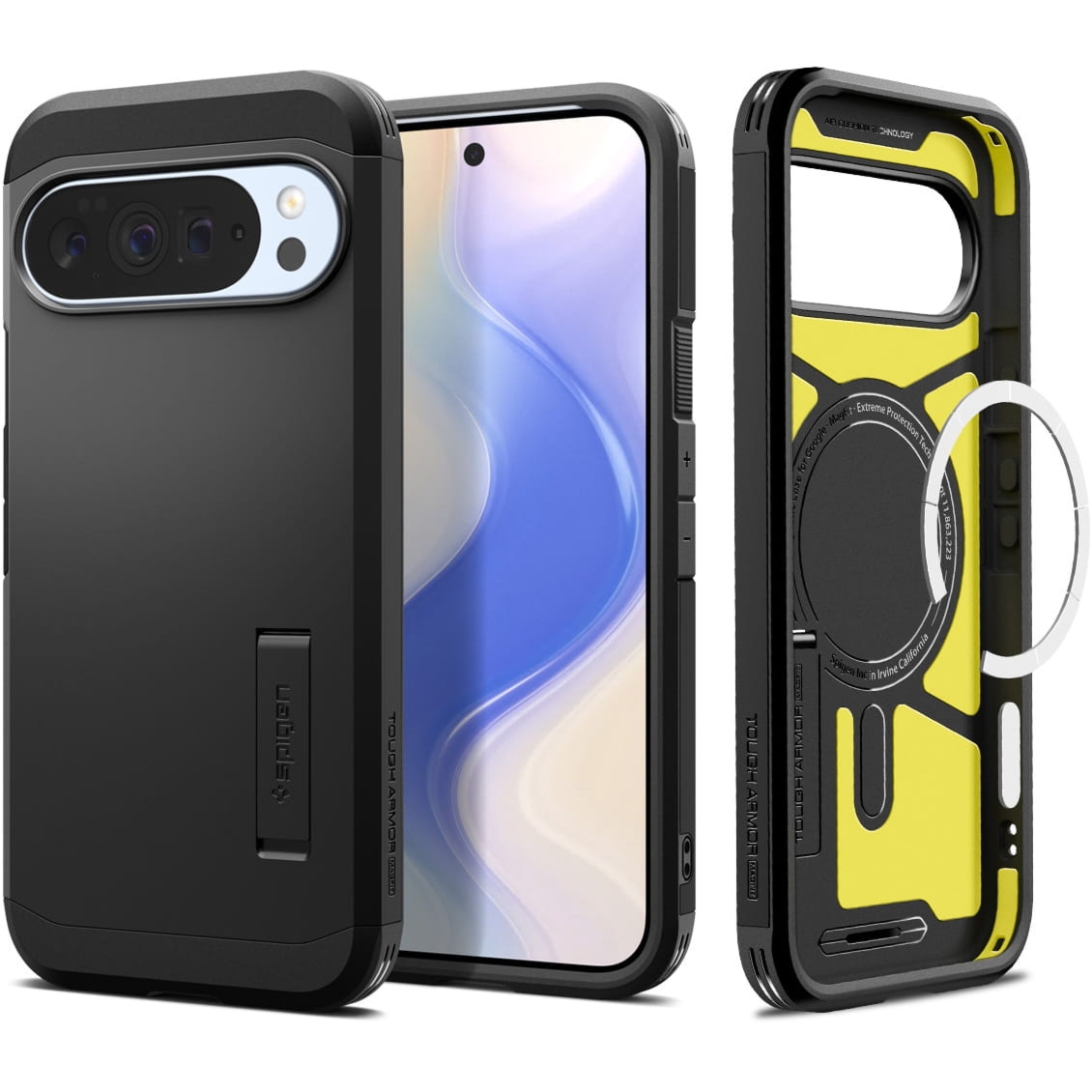 Etui Spigen Tough Armor Mag do MagSafe do Google Pixel 10 Pro XL, czarne