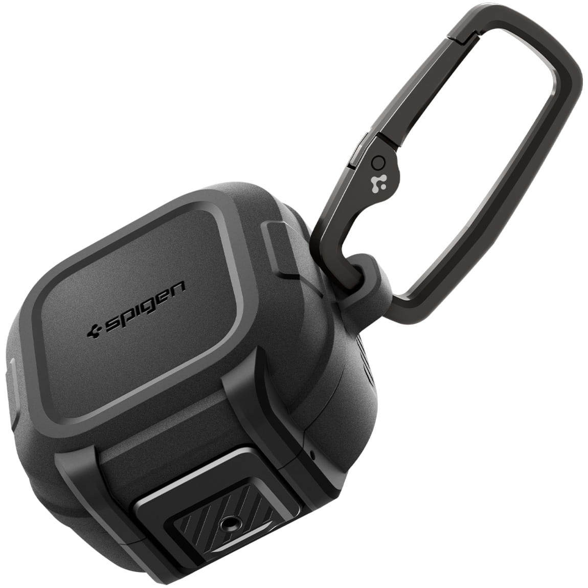 Etui Spigen Lock Fit do Galaxy Buds 4 / 4 Pro, czarne matowe