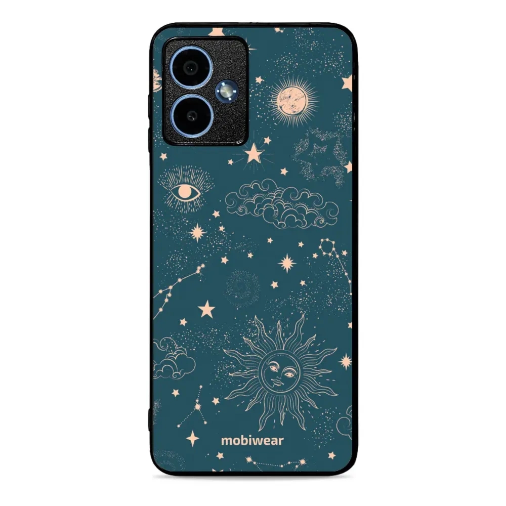Etui ochronne do Motorola Moto G14, Mobiwear Glossy Case, astralny pył