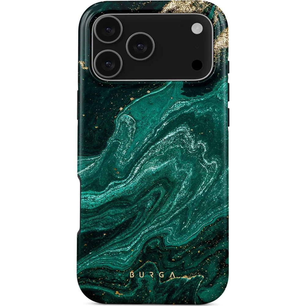 Etui Burga Emerald Pool Tough Magnetic do iPhone 17 Pro Max, wielokolorowe morskie