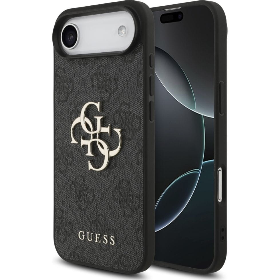 Etui Guess Hardcase 4G Big Metal Logo do iPhone Air, czarne