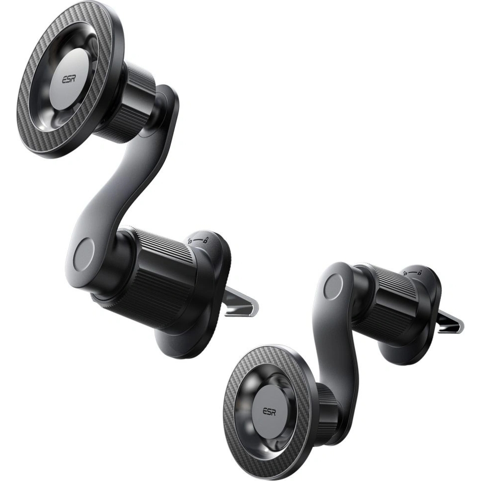 Uchwyt samochodowy do kratki nawiewu z MagSafe ESR Magnetic Car Mount Omnilock, czarny