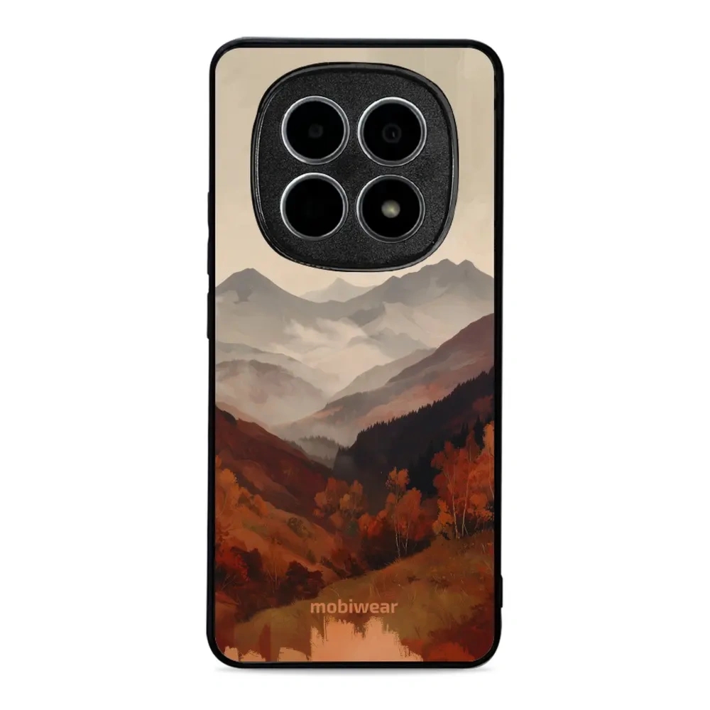 Etui ochronne do Xiaomi POCO M8 5G, Mobiwear Glossy Case, mglista dolina w górach