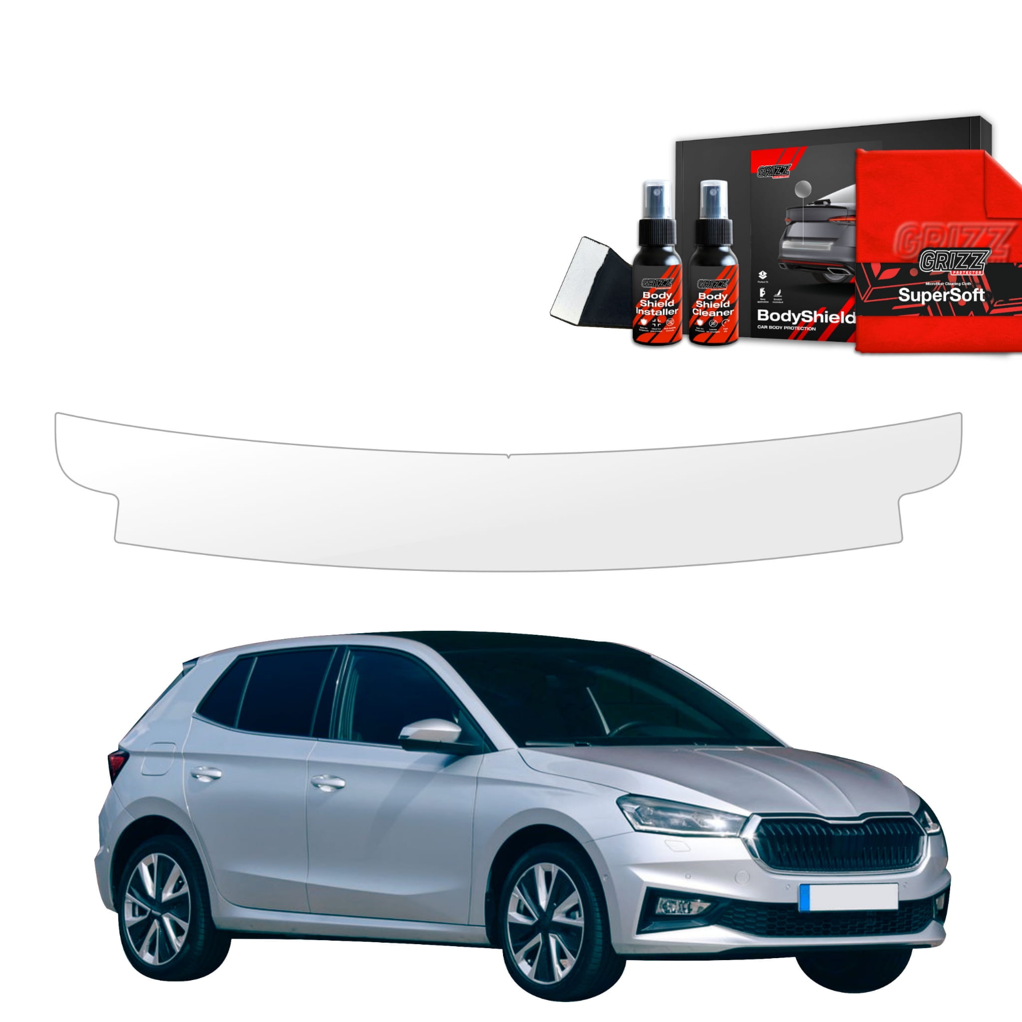 Folia ochronna Grizz Protector na próg bagażnika do Skoda Fabia (2019-2026)