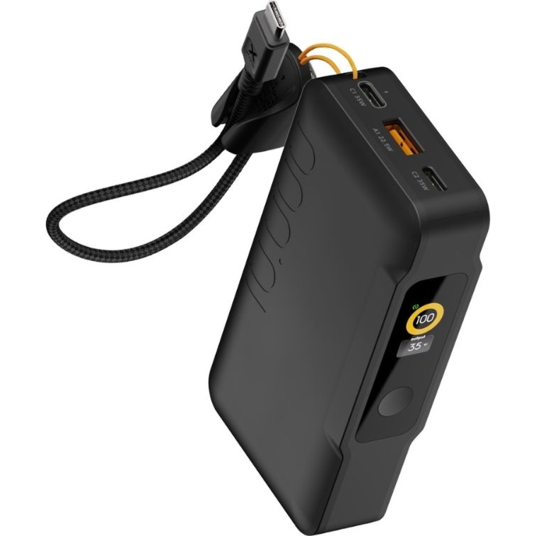 Powerbank Xtorm NextGen 10.000 mAh 35 W, 2x USB-C + USB-A, czarny