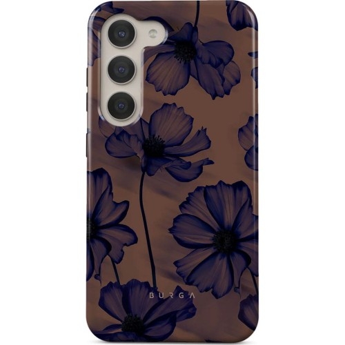 Image of Etui Burga Velvet Night Tough do Galaxy S23, brązowo-granatowe