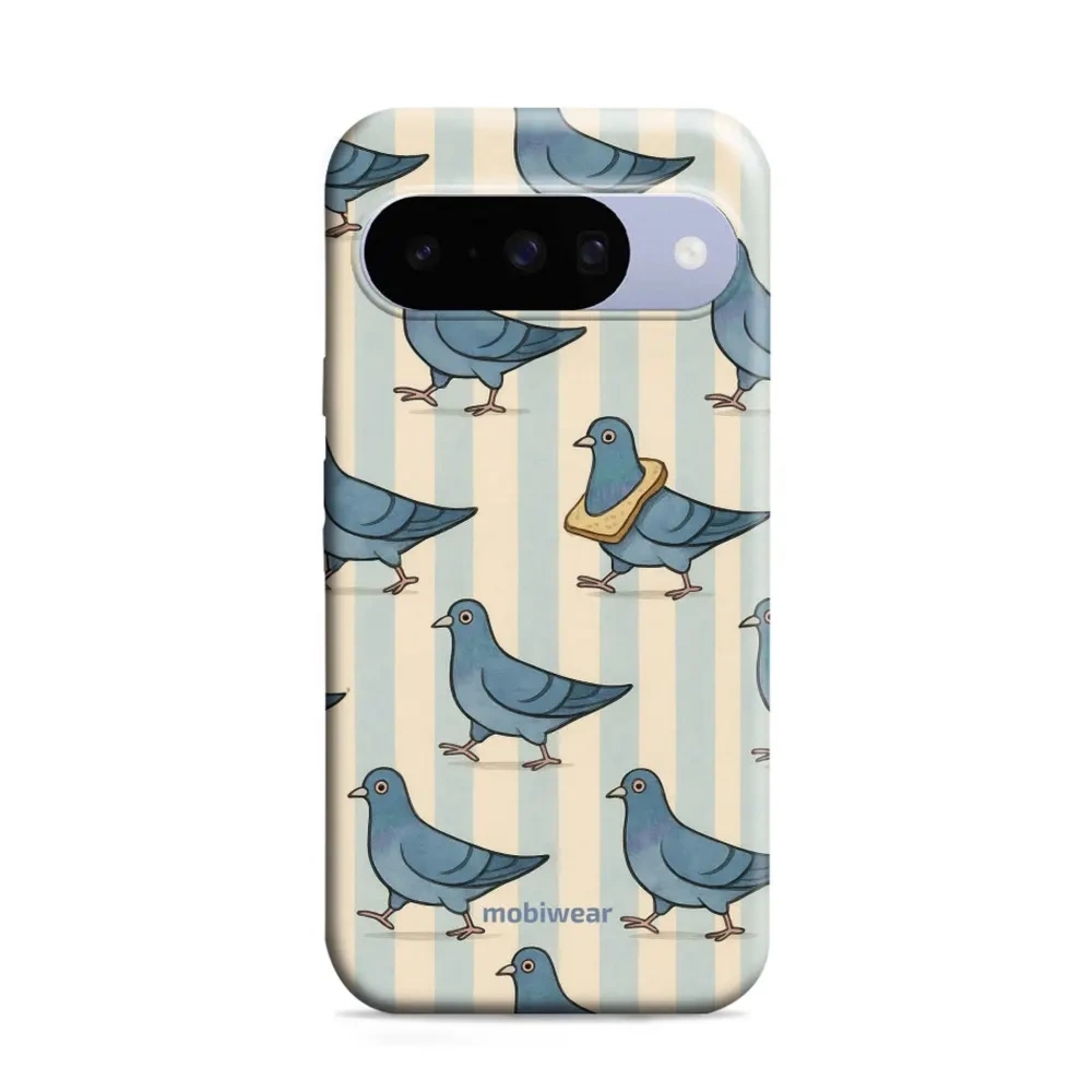 Etui ochronne do Pixel 10, Mobiwear Elite Pro, błękitne gołębie