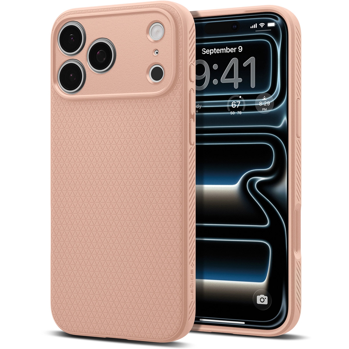 Etui Spigen Liquid Air do iPhone 18 Pro Max, różowe