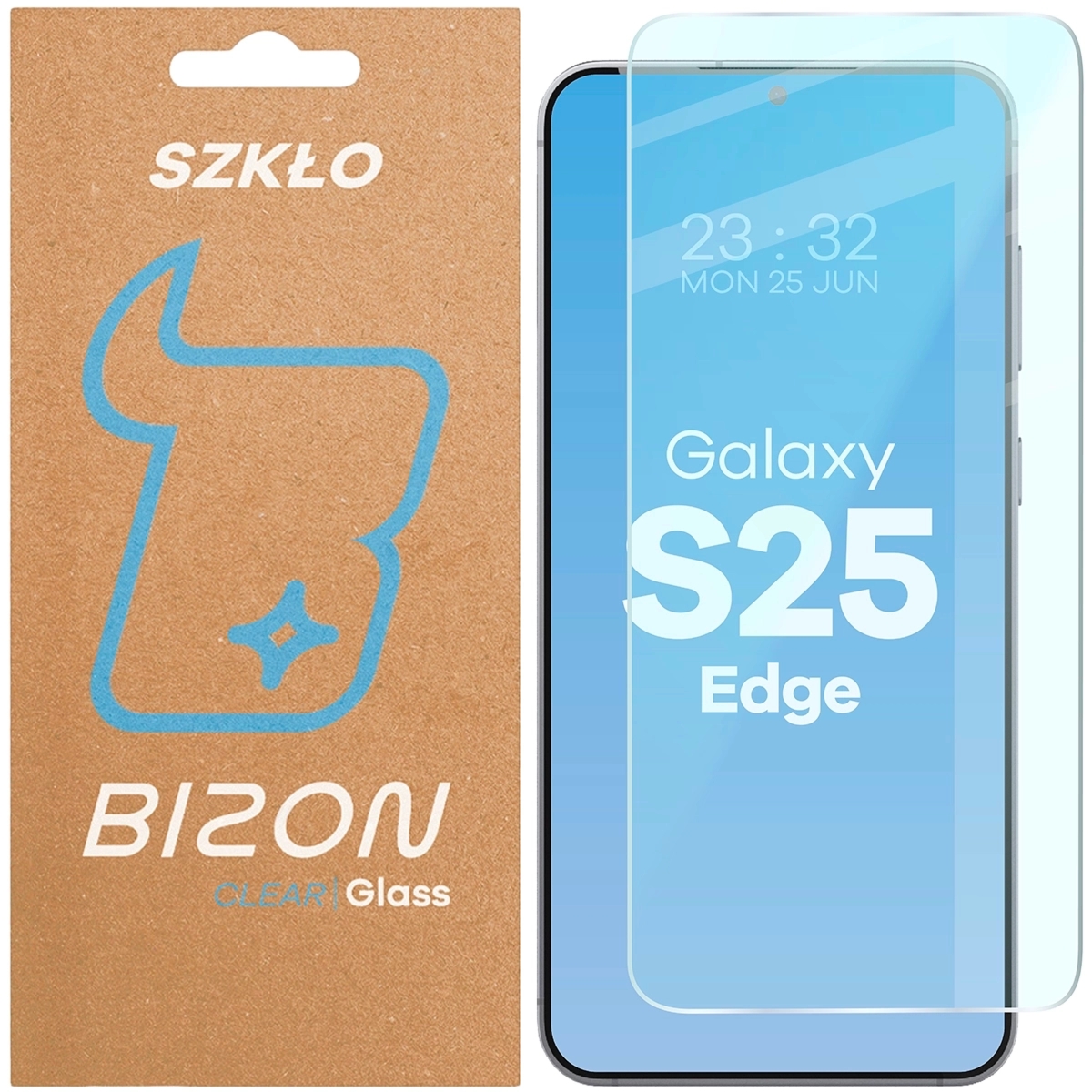 Szkło hartowane Bizon Glass Clear do Galaxy S26 Plus / S25 Edge