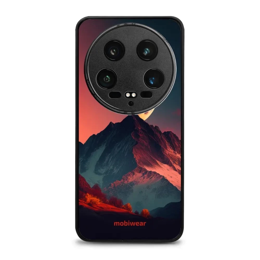 Etui ochronne do Xiaomi 14 Ultra, Mobiwear Glossy Case, górski zmierzch