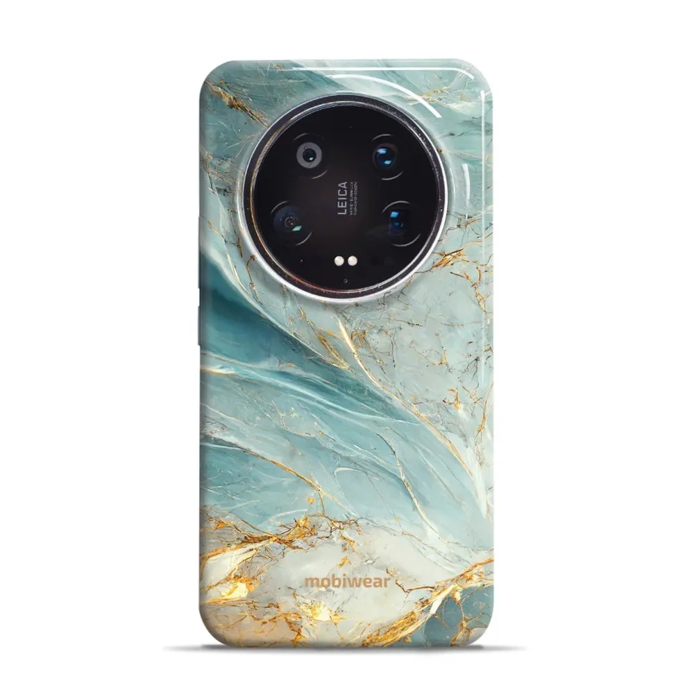 Etui ochronne do Xiaomi 14 Ultra, Mobiwear Elite Pro, żyła lazuru
