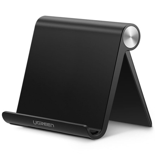Image of Uchwyt, podstawka, stojak biurkowy Ugreen LP115 na telefon / tablet, czarny