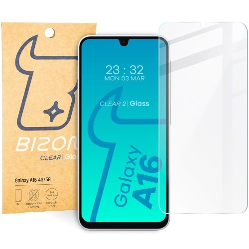 Image of Szkło hartowane Bizon Glass Clear 2 do Galaxy A16 4G / 5G