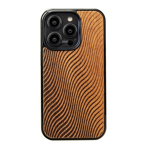 Image of Drewniane etui Bewood do iPhone 15 Pro, Fale Merbau