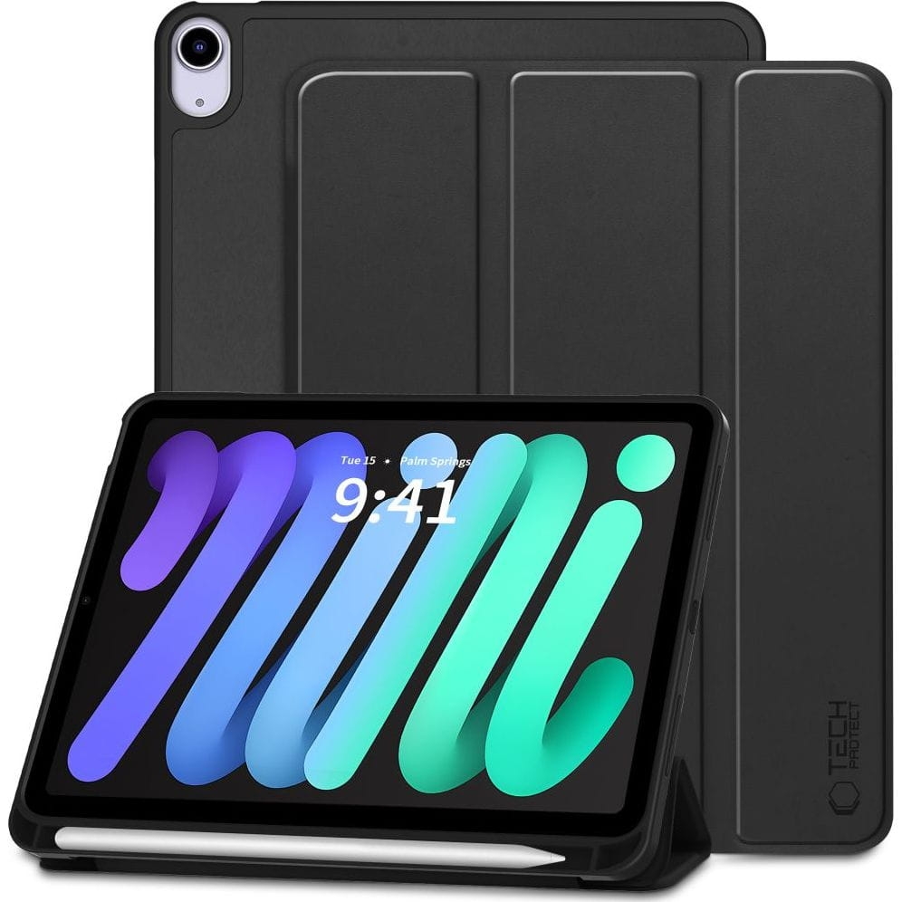 Image of Etui Tech-Protect SC Pen do iPad Mini 8,3" 7 gen. 2024 / 6 gen. 2021, czarne